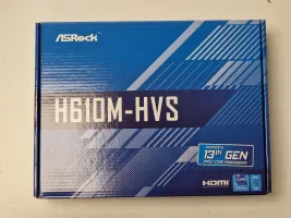 Photo de Carte Mère ASRock H610M-HVS (Intel LGA 1700) Micro ATX - SN G1M0XB053499 - ID 201727