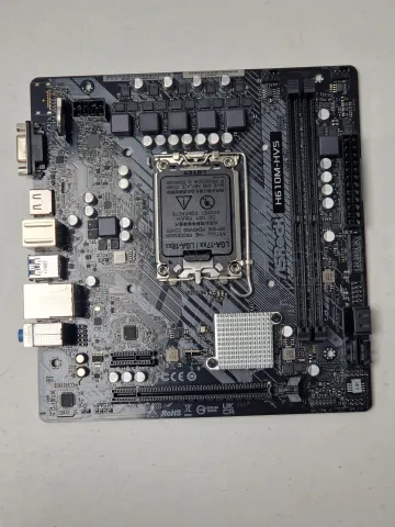 Photo de Carte Mère ASRock H610M-HVS (Intel LGA 1700) Micro ATX - SN G1M0XB053499 - ID 201727