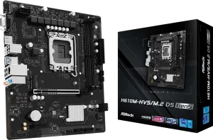 Photo de Carte Mère ASRock H610M-HDV/M.2 D5 Gen5