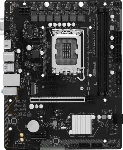 Photo de Carte Mère ASRock H610M-HVS/M.2 D5 Gen5 (Intel LGA 1700) Micro ATX