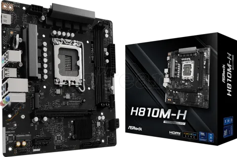 Photo de Carte Mère ASRock H810M-H (Intel LGA 1851) Micro ATX