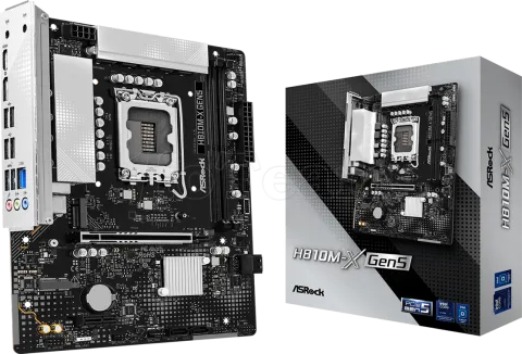Photo de Carte Mère ASRock H810M-X Gen5 DDR5 (Intel LGA 1851) Micro ATX