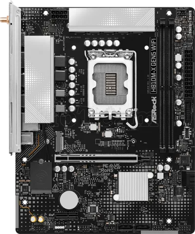 Photo de Carte mère ASRock H810M-X Gen5 WiFi DDR (Intel LGA 1851) Micro ATX
