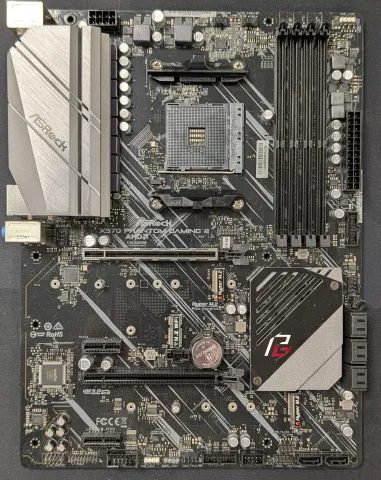 Photo de Carte Mère ASRock X570 Phantom Gaming 4 (AM4) - S/N GAM0XB035332 - ID 222644