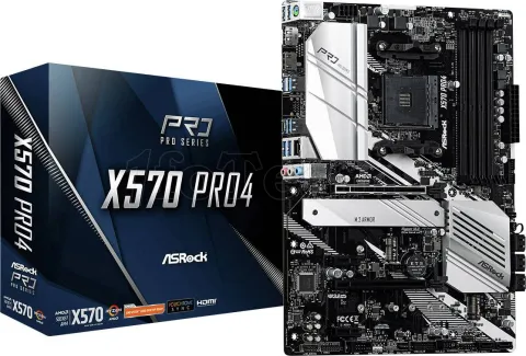 Photo de Carte Mère ASRock X570 Pro4 (AM4)