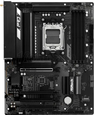 Photo de Carte Mère ASRock X870 Pro-A WiFi (AMD AM5)