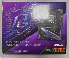 Photo de Carte Mère ASRock X870E Nova WiFi (AMD AM5) - S/N J2M0XB077206 - ID 222751