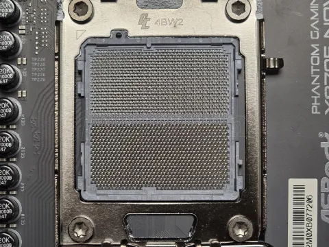 Photo de Carte Mère ASRock X870E Nova WiFi (AMD AM5) - S/N J2M0XB077206 - ID 222751