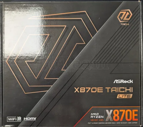 Photo de Carte Mère ASRock X870E Taichi Lite (AMD AM5) E-ATX - S/N J4M0XB018117 - ID 222737