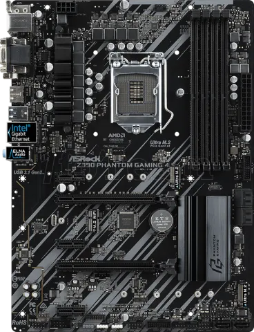 Photo de Carte Mère ASRock Z390 Phamtom Gaming 4 (Intel LGA 1151 v2)