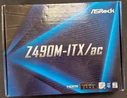 Photo de Carte Mère ASRock Z490M-ITX/AC (Intel LGA 1200) Mini ITX - SN D5M0XB146852 - ID 189790