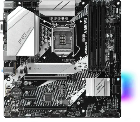 Photo de Carte Mère ASRock Z490M Pro 4 (Intel LGA 1200) Micro ATX