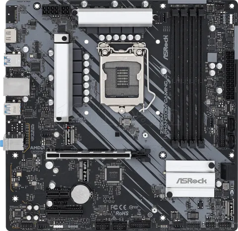 Photo de Carte Mère ASRock Z590M Phantom Gaming 4 (Intel LGA 1200) Micro ATX