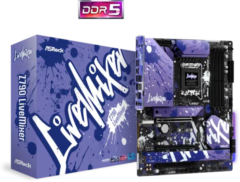 Photo de Carte Mère ASRock Z790 LiveMixer DDR5 (Intel LGA 1700)