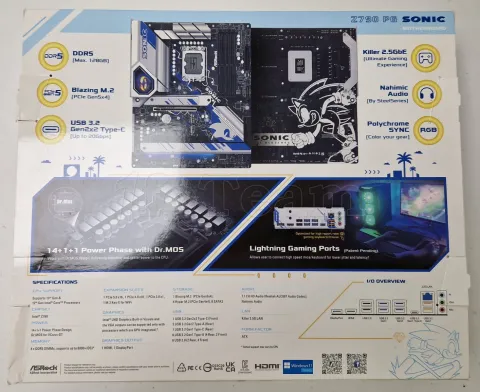Photo de Carte Mère ASRock Z790 Phantom Gaming Sonic (Intel LGA 1700) - SN FAM0XB174144 - ID 200785