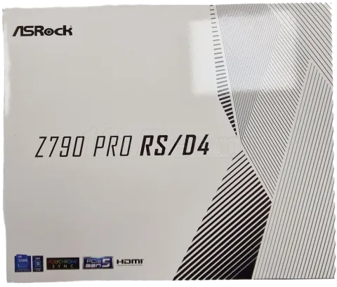 Photo de Carte Mère ASRock Z790 Pro RS DDR4 (Intel LGA 1700) - SN FBM0XB019701 - ID 194692