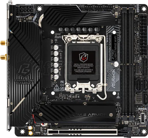 Photo de Carte Mère ASRock Z790I Phantom Gaming Lightning WiFi DDR5 (Intel LGA 1700) Mini ITX