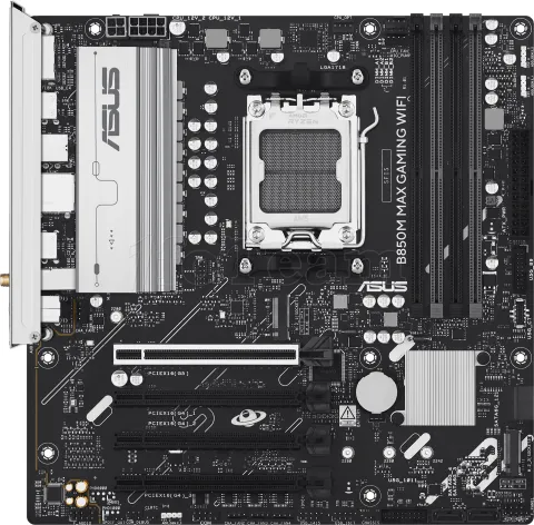 Photo de Carte Mère Asus B850M Max Gaming WiFi (AMD AM5) Micro ATX