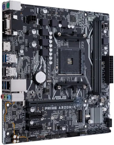 Photo de Carte Mère Asus Prime A320M-K (AM4) Micro-ATX