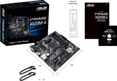Photo de Carte Mère Asus Prime A520M-A (AM4) Micro-ATX