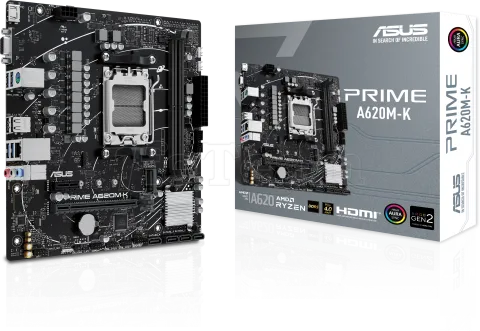 Photo de Carte Mère Asus Prime A620M-K (AM5) Micro ATX