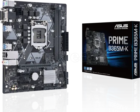 Photo de Carte Mère Asus Prime B365M-K (Intel LGA 1151) Micro ATX