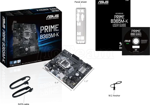 Photo de Carte Mère Asus Prime B365M-K (Intel LGA 1151) Micro ATX