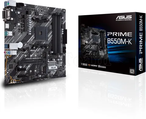 Photo de Carte Mère Asus Prime B550M-K (AM4) Micro ATX