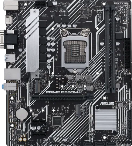 Photo de Carte Mère Asus Prime B560M-K (Intel LGA 1200) Micro ATX