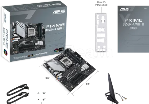 Photo de Carte Mère Asus Prime B650M-A WiFi II (AM5) Micro ATX