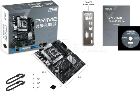 Photo de Carte Mère Asus Prime B660-Plus D4 (Intel LGA 1700)