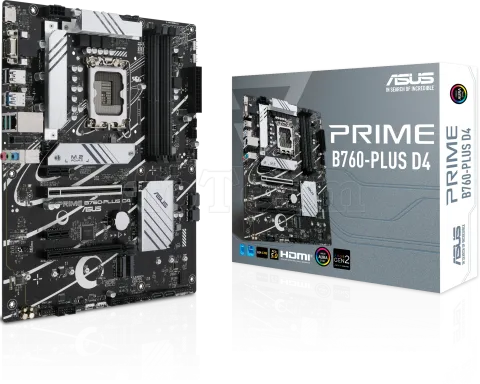 Photo de Carte Mère Asus Prime B760-Plus DDR4 (Intel LGA 1700)