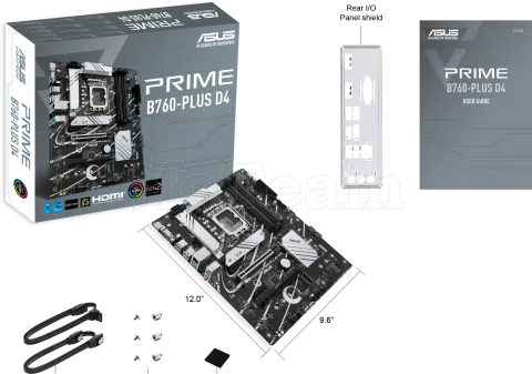 Photo de Carte Mère Asus Prime B760-Plus DDR4 (Intel LGA 1700)