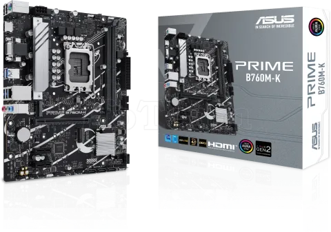 Photo de Carte Mère Asus Prime B760M-K DDR5 (Intel LGA 1700)