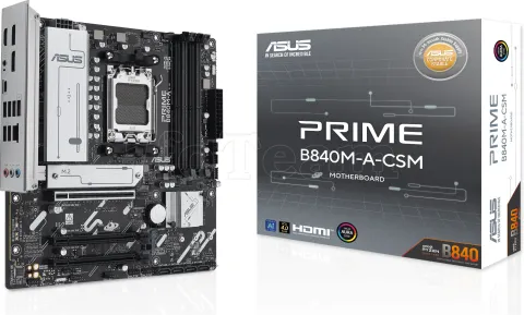 Photo de Carte Mère Asus Prime B840M-A-CSM (AMD AM5) Micro ATX
