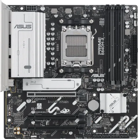 Photo de Carte Mère Asus Prime B840M-A-CSM (AMD AM5) Micro ATX