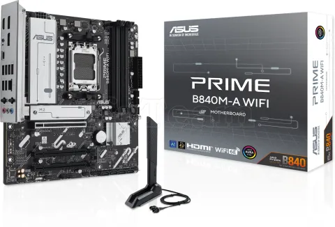 Photo de Carte Mère Asus Prime B840M-A WiFi (AMD AM5) Micro ATX