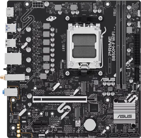 Photo de Carte Mère Asus Prime B850M-F WiFi (AMD AM5) Micro ATX