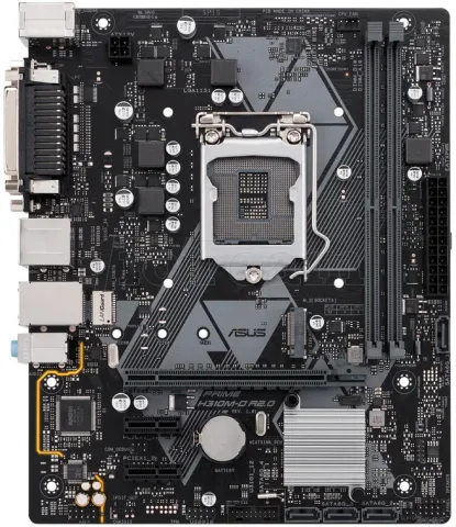 Photo de Carte Mère Asus Prime H310M-D R2.0 (Intel LGA 1151 v2) Micro ATX