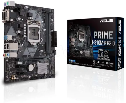 Photo de Carte Mère Asus Prime H310M-K R2.0 (Intel LGA 1151 v2) Micro ATX