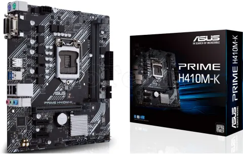 Photo de Carte Mère Asus Prime H410M-K (Intel LGA 1200) Micro ATX