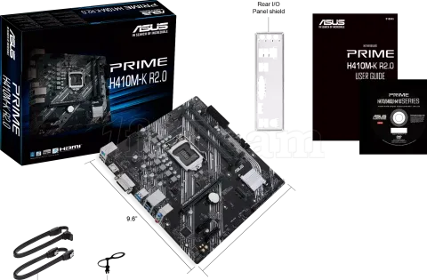 Photo de Carte Mère Asus Prime H410M-K R2.0 (Intel LGA 1200) Micro ATX