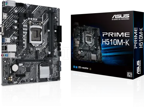 Photo de Carte Mère Asus Prime H510M-K (Intel LGA 1200) Micro ATX