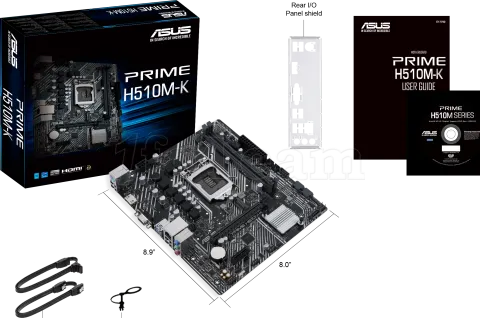 Photo de Carte Mère Asus Prime H510M-K (Intel LGA 1200) Micro ATX