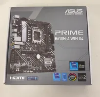 Photo de Carte Mère Asus Prime H610M-A WiFi DDR4 (Intel LGA 1700) Micro ATX - SN T1M0CS01U7638MK - ID 223376