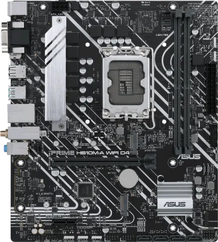 Photo de Carte Mère Asus Prime H610M-A WiFi DDR4 (Intel LGA 1700) Micro ATX
