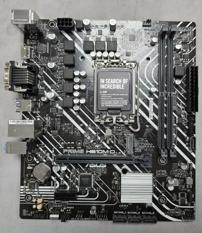Photo de Carte Mère Asus Prime H610M-D DDR5 (Intel LGA 1700) Micro ATX - S/N RBM0KC0416836U6 - ID 222710