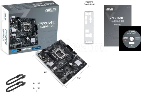 Photo de Carte Mère Asus Prime H610M-E D4 (Intel LGA 1700) Micro ATX