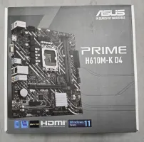 Photo de Carte Mère Asus Prime H610M-K D4 (Intel LGA 1700) Micro ATX - S/N N1M0KC232417VMK - ID 222712