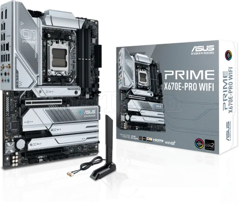 Photo de Carte Mère Asus Prime X670E-Pro WiFi (AM5)